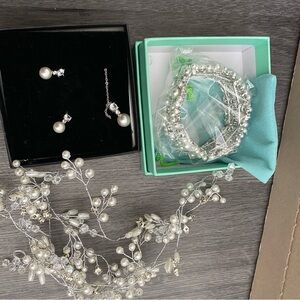 Bridal Accessories Jewelry and Hair Vine